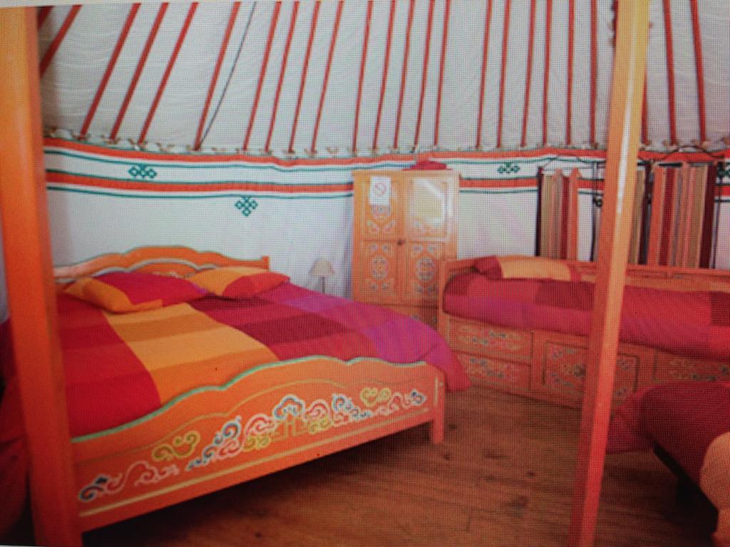 Camping Domaine De Mepillat Saint-Nizier-le-Bouchoux Rum bild